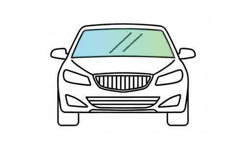 thumbnail image 2 of NAGD Front Right Passenger Door Window Glass For 2009-2014 Hyundai Genesis Sedan – Laminated 2 of 6