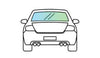 Ford Fiesta (5 Door) 2008-2017 <br> Rear Window Replacement