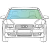 Audi A4 Saloon 2001-2008 <br> Windscreen Replacement
