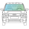 Audi A2 2000-2006 <br> Windscreen Replacement