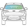 Audi Q5 2008-2017 <br> Rear Window Replacement