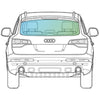 Audi Q7 2006-2015 <br> Rear Window Replacement