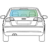 Audi A3 (3 Door) 2003-2012 <br> Rear Window Replacement