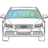 Audi A4 Avant 2008-2016 <br> Windscreen Replacement