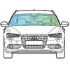 Audi A6 Avant 2011/- <br> Windscreen Replacement