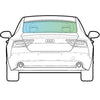 Audi A7 Sportback 2010/- <br> Rear Window Replacement
