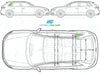Audi A3 (5 Door) 2012/-Side Window Replacement-Side Window-VehicleGlaze
