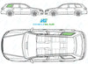 Audi A4 Avant 2001-2008-Side Window Replacement-Side Window-VehicleGlaze