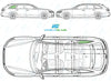 Audi A6 Avant 2011/-Side Window Replacement-Side Window-VehicleGlaze