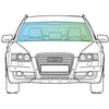 Audi A6 Allroad 2006/- <br> Windscreen Replacement