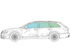 Audi A6 Allroad 2006/- <br> Side Window Replacement
