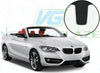 BMW 2 Series Cabriolet 2015/-Windscreen Replacement-Windscreen-Green (standard tint 3%)-Dimming Mirror-VehicleGlaze