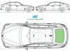 BMW 3 Series GT 2013/-Rear Window Replacement-Rear Window-VehicleGlaze