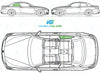 BMW 4 Series Convertible 2014/-Side Window Replacement-Side Window-VehicleGlaze