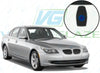 BMW 5 Series Saloon 2003-2010-Windscreen Replacement-Windscreen-2007-Green (standard tint 3%)-Rain/Light Sensor-VehicleGlaze