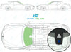 BMW 6 Series Cabriolet 2012/-Windscreen Replacement-Windscreen-2012-Blue (Sola Coating)-Rain/Light Sensor + Camera-VehicleGlaze