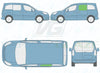 Citroen Berlingo 2008/-Side Window Replacement-Side Window-VehicleGlaze