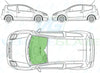 Citroen C2 2003-2009-Side Window Replacement-Side Window-VehicleGlaze