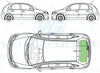 Citroen C3 2002-2010-Side Window Replacement-Side Window-VehicleGlaze