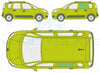 Citroen C3 Picasso 2009/-Side Window Replacement-Side Window-VehicleGlaze