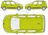 Citroen C3 Picasso 2009/-Side Window Replacement-Side Window-VehicleGlaze