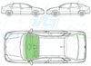 Citroen C5 Hatch 2001-2008-Windscreen Replacement-Windscreen-2001-Green (standard tint 3%)-No Extra Options-VehicleGlaze