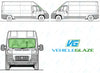 Citroen Relay 2006/-Windscreen Replacement-Windscreen-Green (standard tint 3%)-2006-2014-No Extra Options-VehicleGlaze