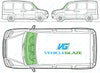 Fiat Doblo 2001-2010-Windscreen Replacement-Windscreen-Green (standard tint 3%)-Includes Mirror Boss-VehicleGlaze