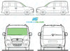 Fiat Doblo 2010/-Windscreen Replacement-Windscreen-2010-2014-Green (standard tint 3%)-VIN Notch-VehicleGlaze