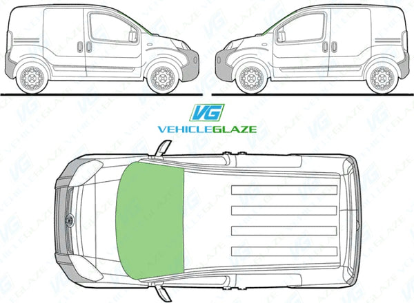 Fiat Fiorino 2008/- Rear Window Replacement - VehicleGlaze