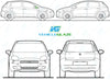 Fiat Punto (5 Door) 2006/-Rear Window Replacement-Rear Window-VehicleGlaze