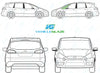 Ford C-MAX 2010/-Rear Window Replacement-Rear Window-VehicleGlaze