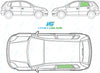 Ford Fiesta (5 Door) 2002-2008-Rear Window Replacement-Ford Fiesta-VehicleGlaze