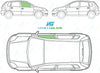 Ford Fiesta (5 Door) 2002-2008-Rear Window Replacement-Ford Fiesta-VehicleGlaze