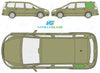Ford Galaxy 2006-2015-Rear Window Replacement-Rear Window-VehicleGlaze