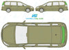 Ford Galaxy 2006-2015-Side Window Replacement-Side Window-VehicleGlaze