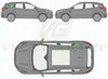 Ford Kuga 2013/-Side Window Replacement-Side Window-VehicleGlaze