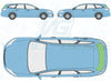 Ford Mondeo Estate 2007-2015-Rear Window Replacement-Rear Window-VehicleGlaze