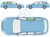 Ford Mondeo Estate 2007-2015-Rear Window Replacement-Rear Window-VehicleGlaze