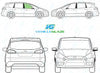 Ford S-MAX 2006-2015-Rear Window Replacement-Rear Window-VehicleGlaze