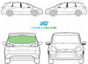Ford S-MAX 2006-2015-Side Window Replacement-Side Window-VehicleGlaze
