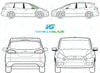 Ford S-MAX 2006-2015-Side Window Replacement-Side Window-VehicleGlaze