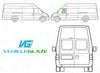 Ford Transit 2000-2014-Rear Window Replacement-Rear Window-VehicleGlaze