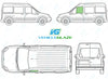 Ford Transit Connect 2002-2014-Rear Window Replacement-Rear Window-VehicleGlaze