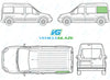 Ford Transit Connect 2002-2014-Side Window Replacement-Side Window-VehicleGlaze