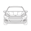 Audi A4 Saloon 2016/-Windscreen Replacement-Windscreen-Green (standard tint 3%)-Rain/Light Sensor + Camera-VehicleGlaze