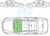 Honda Accord Saloon 2003-2008-Windscreen Replacement-Windscreen-Green With Blue Top Tint-No Extra Options-VehicleGlaze