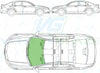 Honda Accord Saloon 2008-2015-Rear Window Replacement-Rear Window-VehicleGlaze