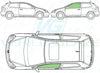 Honda Civic (3 Door) 2001-2006-Windscreen Replacement-Windscreen-VehicleGlaze