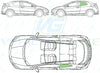 Honda Civic (3 Door) 2007-2012-Rear Window Replacement-Rear Window-VehicleGlaze